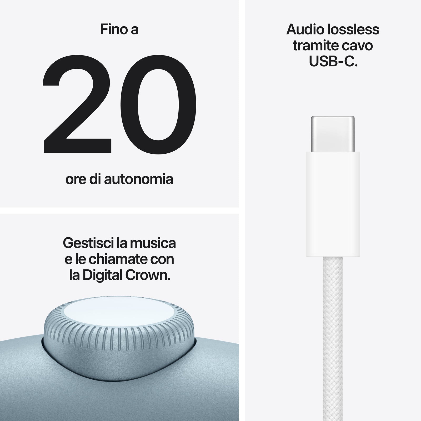 Pods Max 2 - Azzurro
